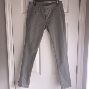 Army green regular rise jeggings